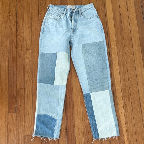 Everlane Denim - Everlane 90s Cheeky Jean Patchwork Denim 24 Ankle